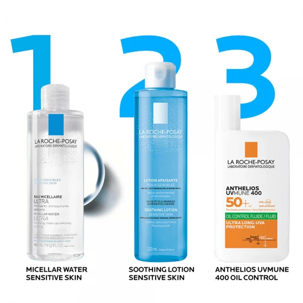 Nước tẩy trang La Roche-Posay Micellar Water Ultra cho da nhạy cảm (400ml)