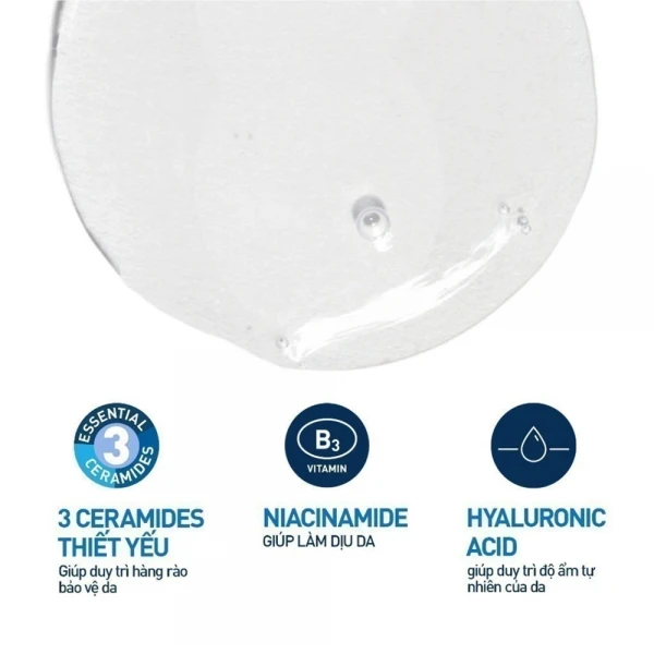 Sữa rửa mặt CeraVe Foaming Cleanser cho da thường đến da dầu (473ml)