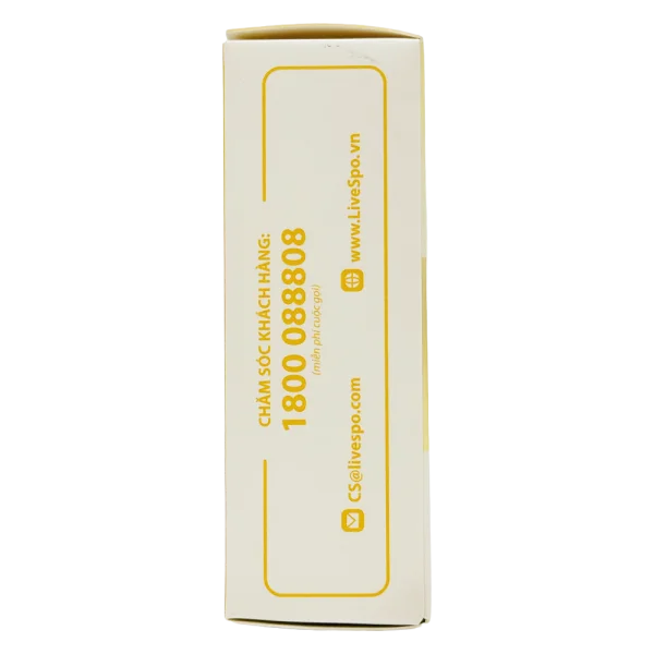 LiveSpo Navax dạng nhỏ giọt cho trẻ sơ sinh và trẻ em (5 ống x 5ml)