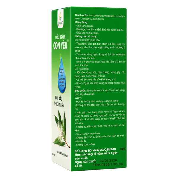 Dầu tràm Con Yêu 100ml