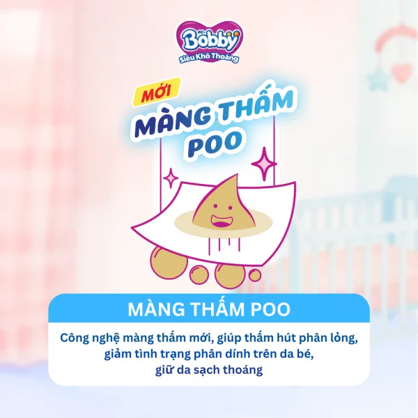 Miếng lót Bobby size Newborn 1 64 miếng (dưới 5kg) (giao bao bì ngẫu nhiên)