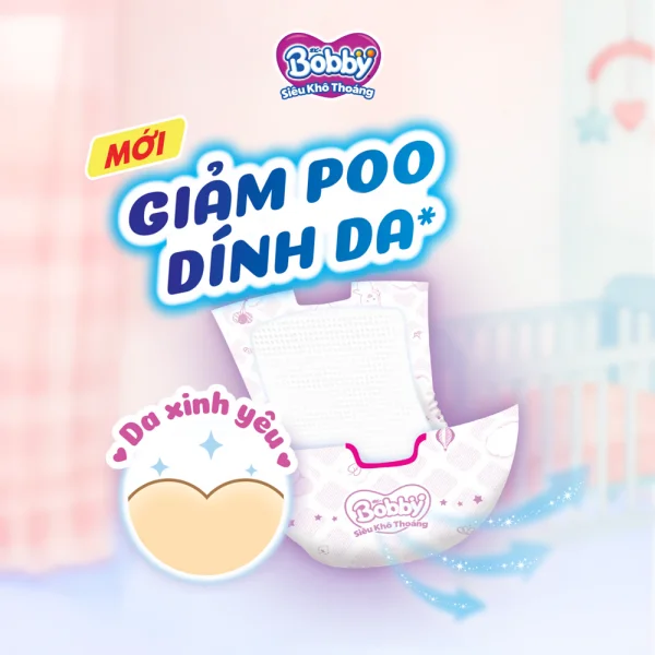 Miếng lót Bobby size Newborn 1 108 miếng (dưới 5kg) (giao bao bì ngẫu nhiên)