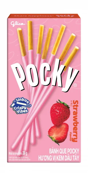Bánh que Pocky vị dâu - 39G