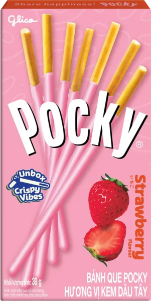 Bánh que Pocky vị dâu - 39G
