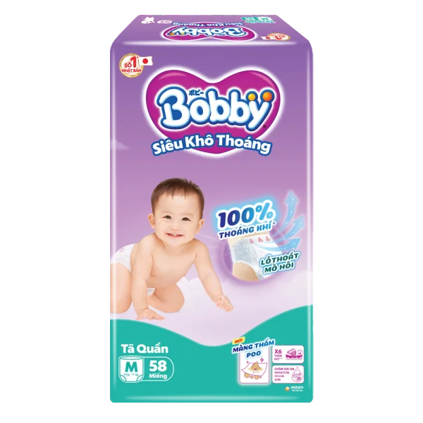 Quà tặng khi mua Combo 3 Tã quần Bobby size XL, 66 miếng (giao bao bì ngẫu nhiên)