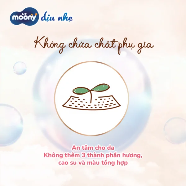 Bỉm tã dán Moony Dịu Nhẹ (NB, 60 miếng + 6 miếng) (bao bì giao ngẫu nhiên)