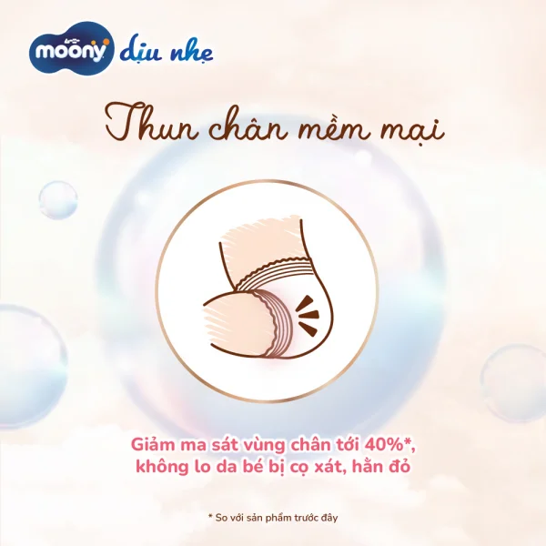 Bỉm tã dán Moony Dịu Nhẹ (NB, 60 miếng + 6 miếng) (bao bì giao ngẫu nhiên)