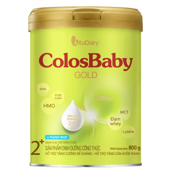 Sữa ColosBaby Gold 2+ 800g - S (Trên 2 tuổi) - Giao bao bì ngẫu nhiên