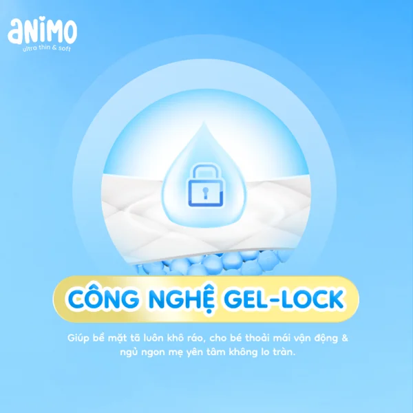 Combo 3 tã Quần Animo Siêu Mềm Thoáng (XXL, 50 miếng)