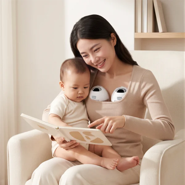 Máy hút sữa rảnh tay gọn nhẹ Animo Nova S37