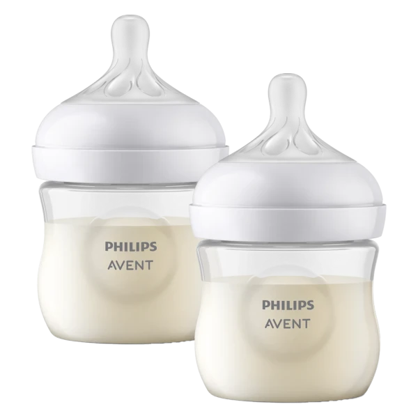 Combo 2 Bình sữa Philips Avent mô phỏng tự nhiên 125ml mẫu mới (SCY900/01, 0M+)