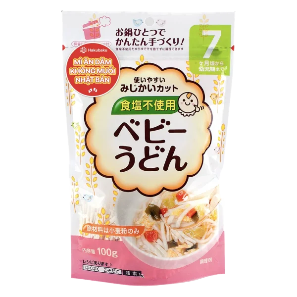 Mì ăn dặm Hakubaku - Mì Udon Baby