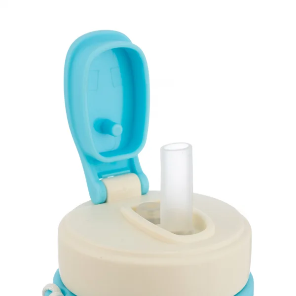 Bình tập uống PPSU Animo (360ml, xanh, dây đeo, RK-W1023)