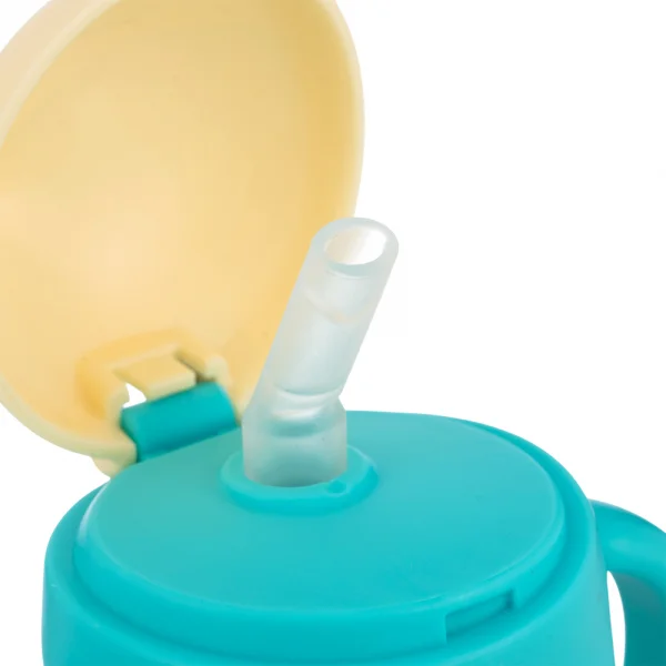 Bình tập uống chống sặc PPSU Animo (250ml, xanh, RK-B1068)