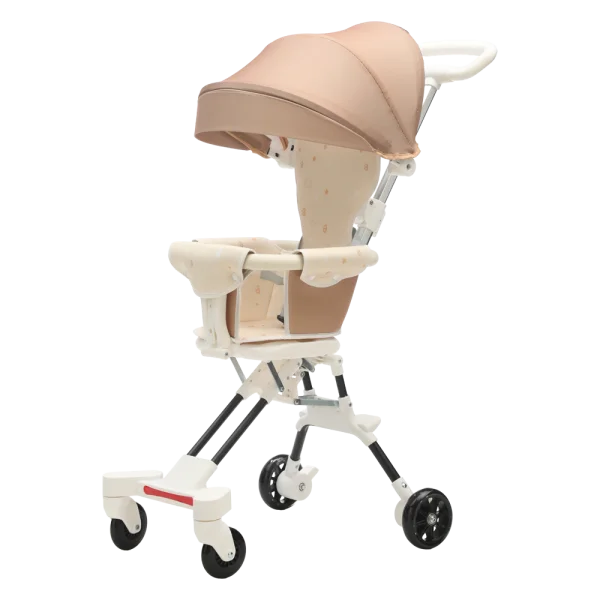 Xe đẩy 2 chiều gấp gọn Animo Compact (BS-T68A, Be)