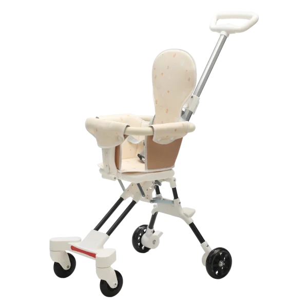 Xe đẩy 2 chiều gấp gọn Animo Compact (BS-T68A, Be)
