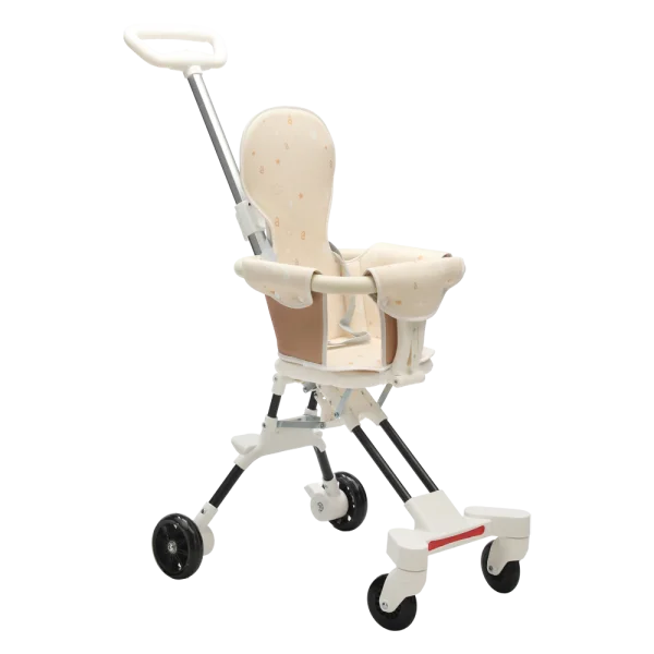 Xe đẩy 2 chiều gấp gọn Animo Compact (BS-T68A, Be)