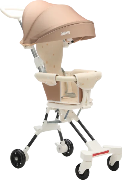 Xe đẩy 2 chiều gấp gọn Animo Compact (BS-T68A, Be)