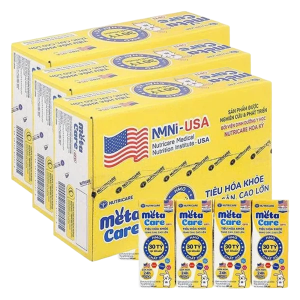 Combo 3 thùng Sữa dinh dưỡng pha sẵn MetaCare Opti 4x180ml