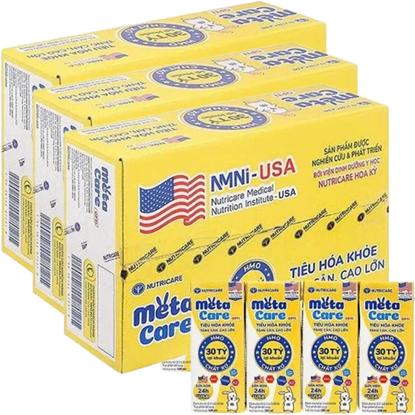 Combo 3 thùng Sữa dinh dưỡng pha sẵn MetaCare Opti 4x180ml
