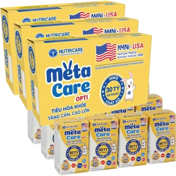 Combo 3 thùng Sữa dinh dưỡng pha sẵn MetaCare Opti 4x110ml