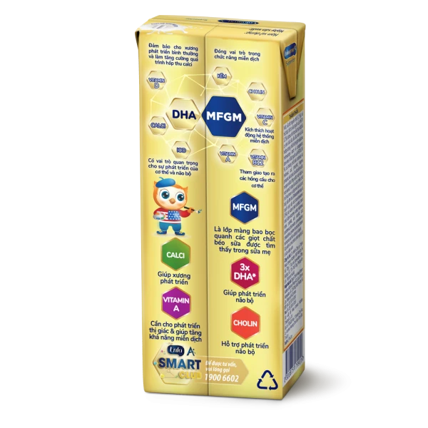 Lốc sữa pha sẵn Enfagrow A+ Superior cho trẻ từ 1 tuổi 180ml (lốc 3 hộp)