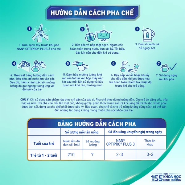 Sữa bột Nestlé NAN OPTIPRO PLUS 3 6HMO cho trẻ 1-2 tuổi (Lon 800g)