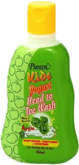 Tắm gội toàn thân Pureen tinh chất Sữa chua & Táo (150ml)