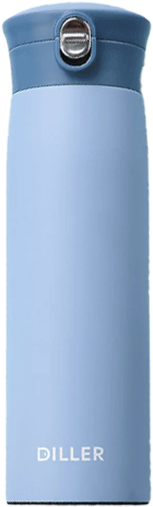 Bình giữ nhiệt Diller 450ml (2 lớp inox 304)- Xanh