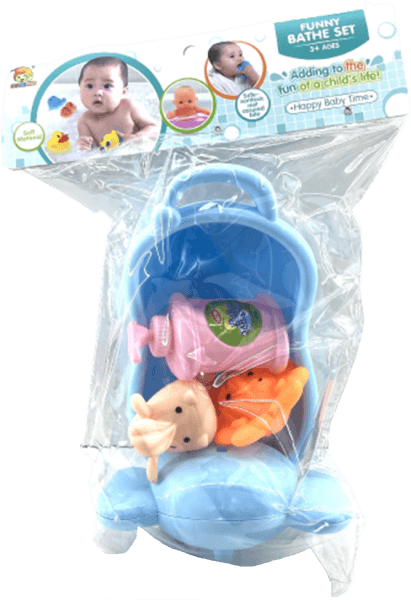 Bộ đồ chơi nhà tắm động vật vui vẻ RFD331283