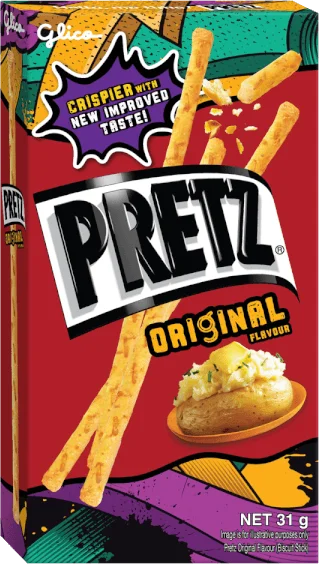 Bánh que Pretz vị truyền thống 31g