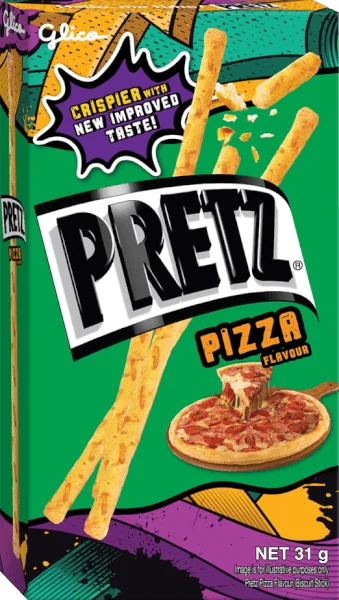 Bánh que Pretz vị pizza 31g