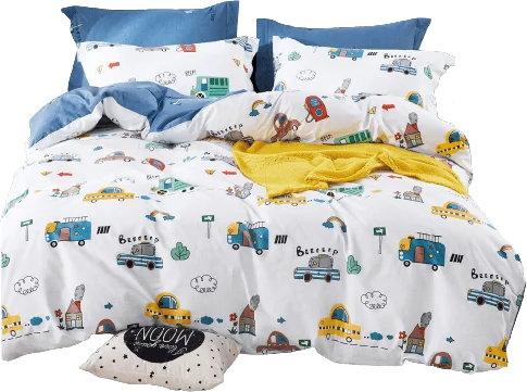 Bộ 5 món drap, áo gối và mền chần NIN Collins B2201_NH012 (160x200+30cm)