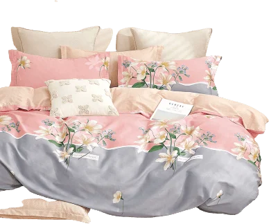 Bộ 5 món drap, áo gối và mền chần NIN Calisto B2201_NH016 (160x200+30cm)