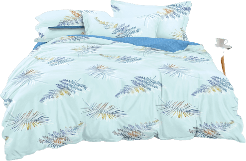 Bộ 5 món drap, áo gối và mền chần NIN Calisto B2201_NH017 (180x200+30cm)