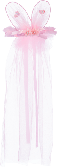 Vòng cài đầu tai thỏ Animo A2306_MN007 (Hồng)