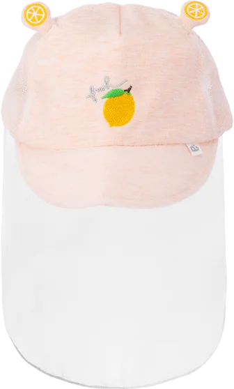 Nón lưỡi trai khăn voan bé trai Animo A2306_MN002 (46cm,Kem)