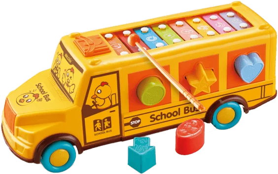 Xe buýt âm nhạc kèm thả khối cao cấp JS061008 C2305