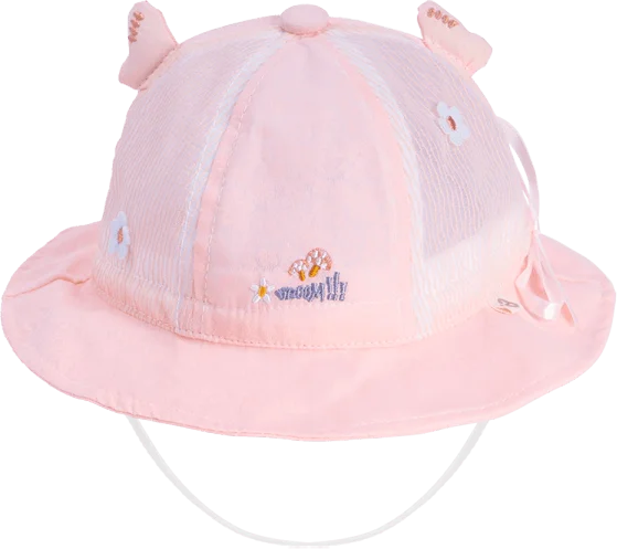 Nón vành tròn bé gái Animo A2303_JK013 (53cm,Hồng)