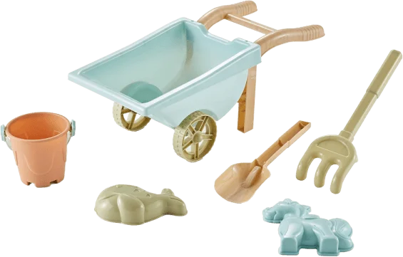 Đồ chơi đi biển xe chở cát kèm dụng cụ 6 pcs JS060299 C2305