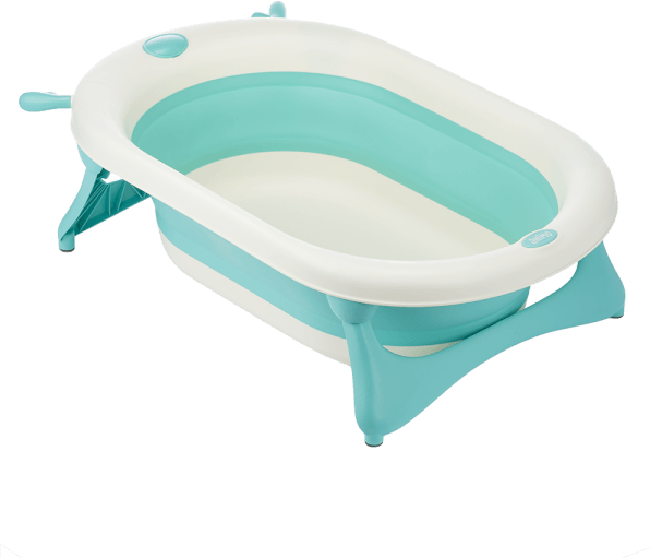 Thau tắm cảm biến nhiệt và gấp gọn Animo (Xanh, 6009) (Xanh)