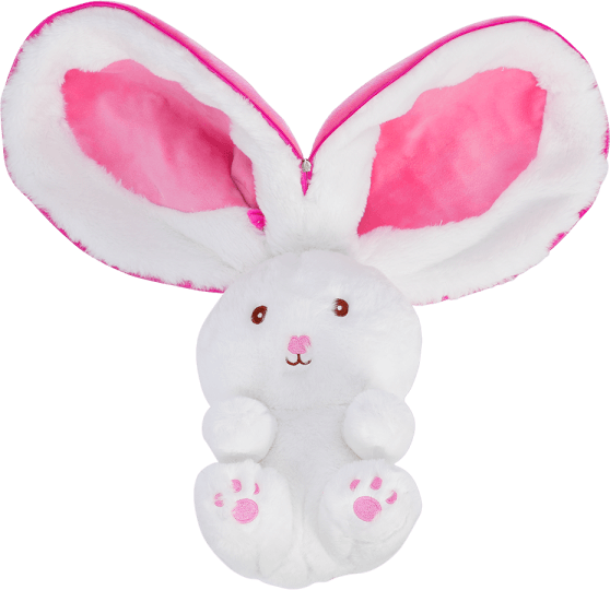 Thú bông bé thỏ trái dâu kèm dây xách Animo C62023