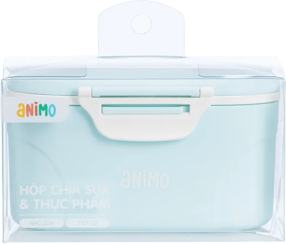 Hộp chia sữa Animo 400ml (xanh, XTQ6332, TJJ)