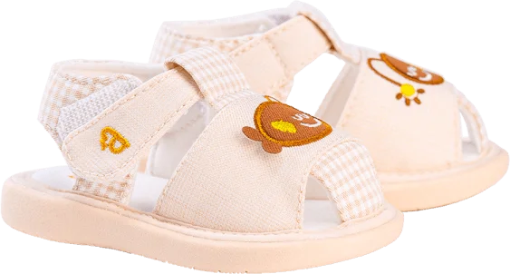 Giày tập đi chút chít Animo A2302_MN001 (13-17,Kem)