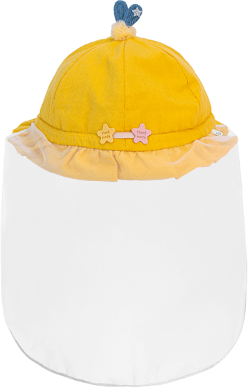 Nón vành tròn khăn voan bé gái Animo A2303_MN001 (48cm, Vàng)