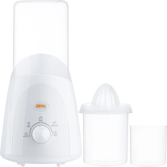 Máy hâm và tiệt trùng bình sữa đơn đa năng Animo