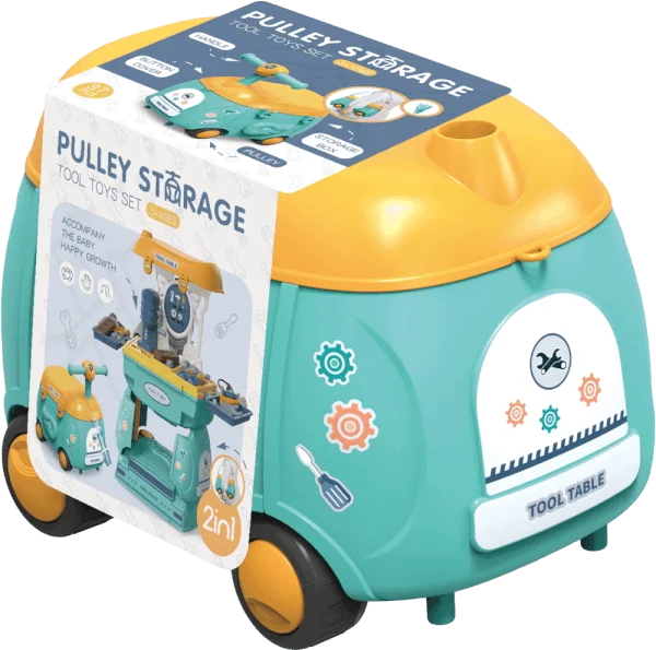 Xe nhập vai công cụ 37pcs CY513260 (Xanh)