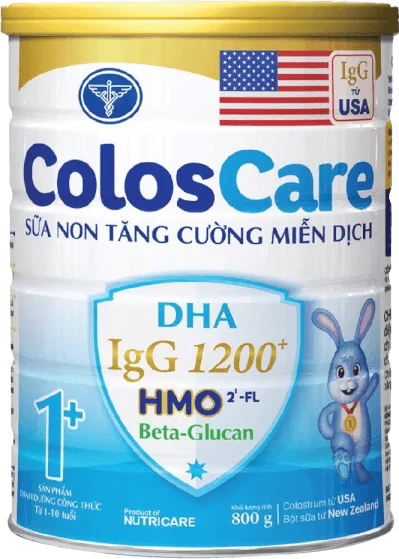 Sữa ColosCare 1+ 800g (1 - 10 tuổi)