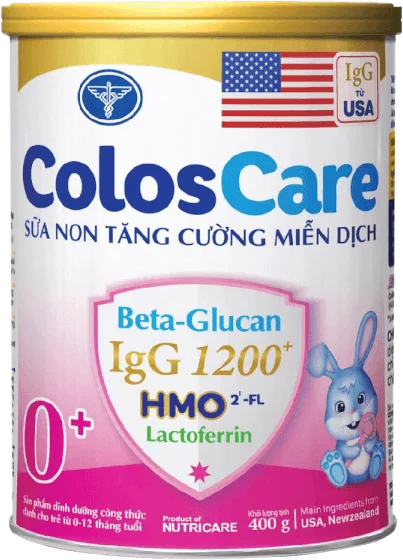 Sữa ColosCare 0+ 400g (0-12 tháng tuổi)