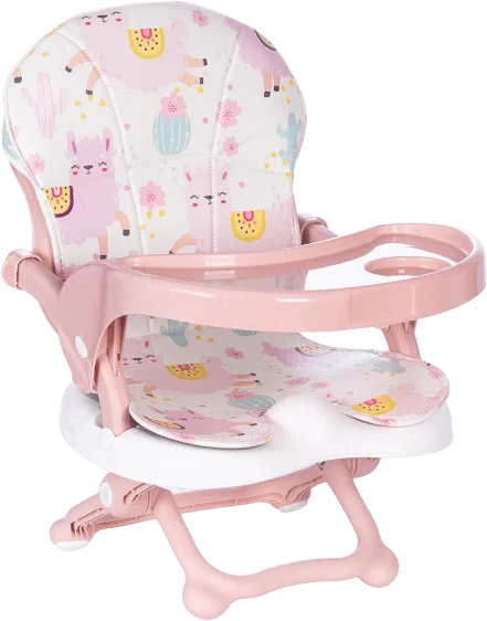 Ghế ăn dặm gấp gọn Animo (Hồng, GHbc2203)